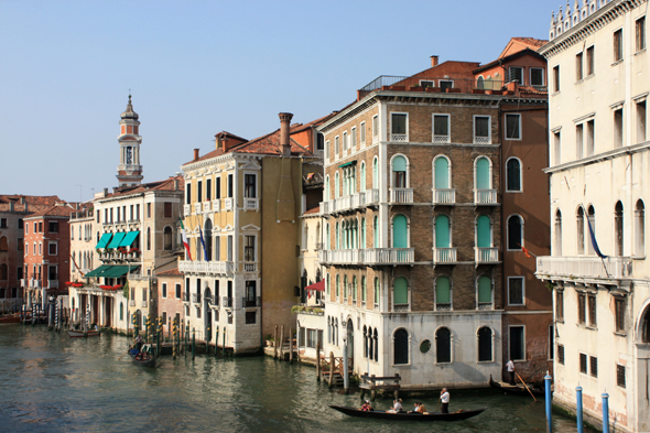 Grand Canal, Venise, façade, maison