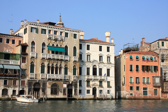 Venise, Grand Canal, reflets