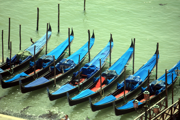 Gondoles, Venise, Italie