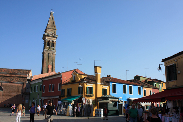 Burano, clocher San Martino