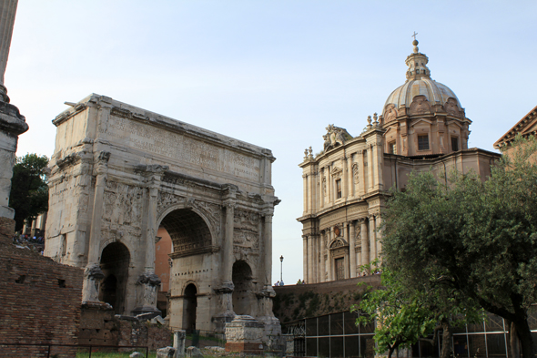 Arc de Septime Sévère à Rome