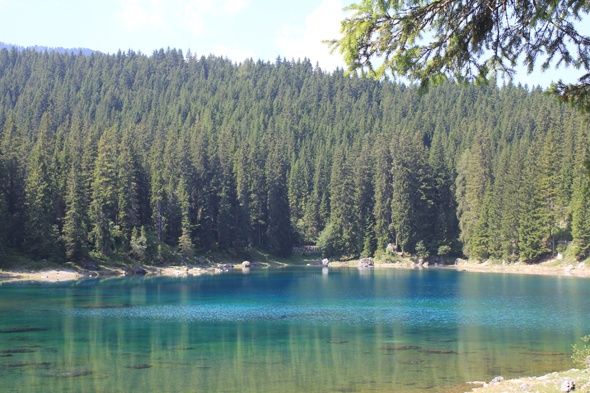 Italie, lago di Carezza