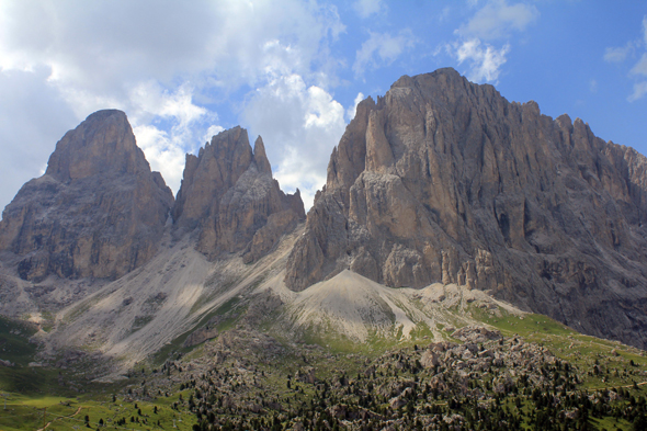 Sasso Lungo, Dolomites, paysage