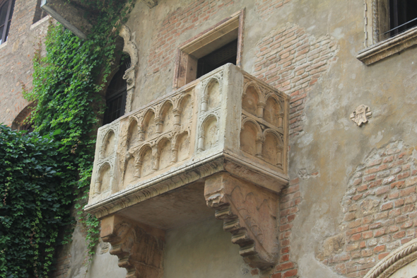 Vérone, balcon de Juliette