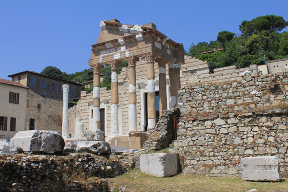 Brescia, ruines romaines