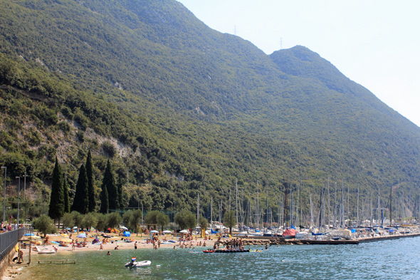 Nago Torbole, plage