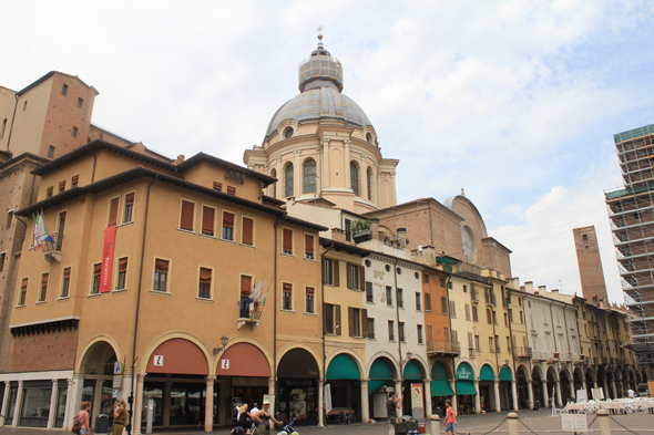 Mantoue, piazza delle Erbe