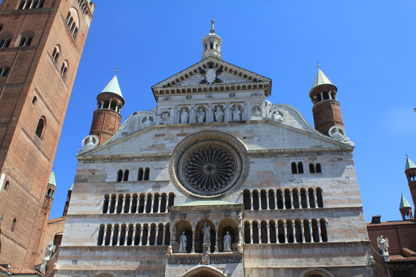 Crémone, Duomo, façade