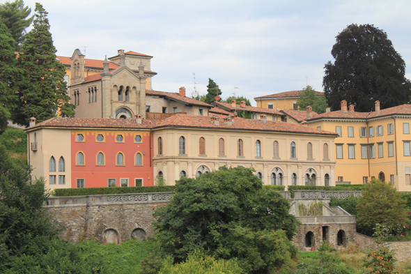 Les remparts de Bergame