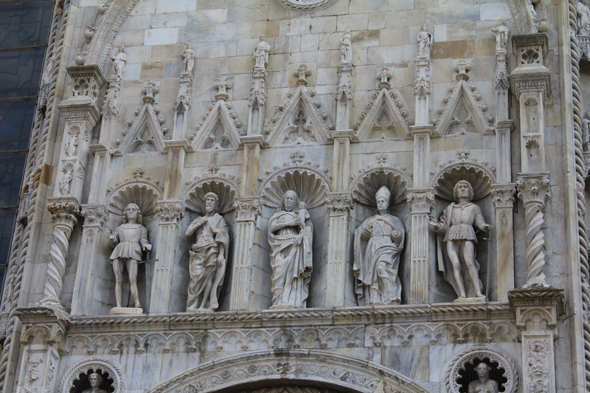 Côme, Duomo, détail