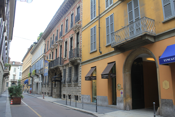 Milan, rue Borgospesso