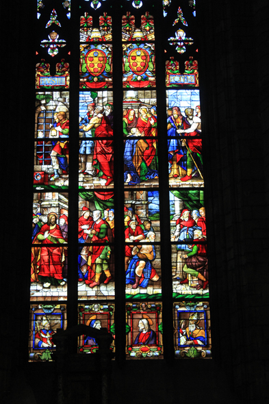 Milan, cathédrale, vitraux