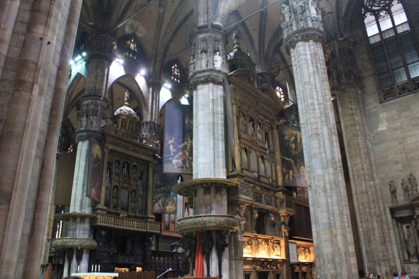 Milan, cathédrale, nef