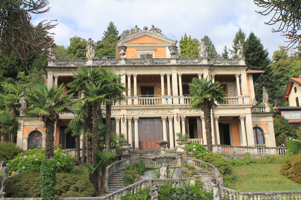 Lac Majeur, villa Meina