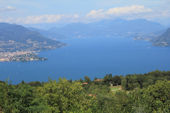 Vue, lac Majeur