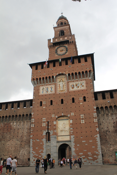 Milan, château