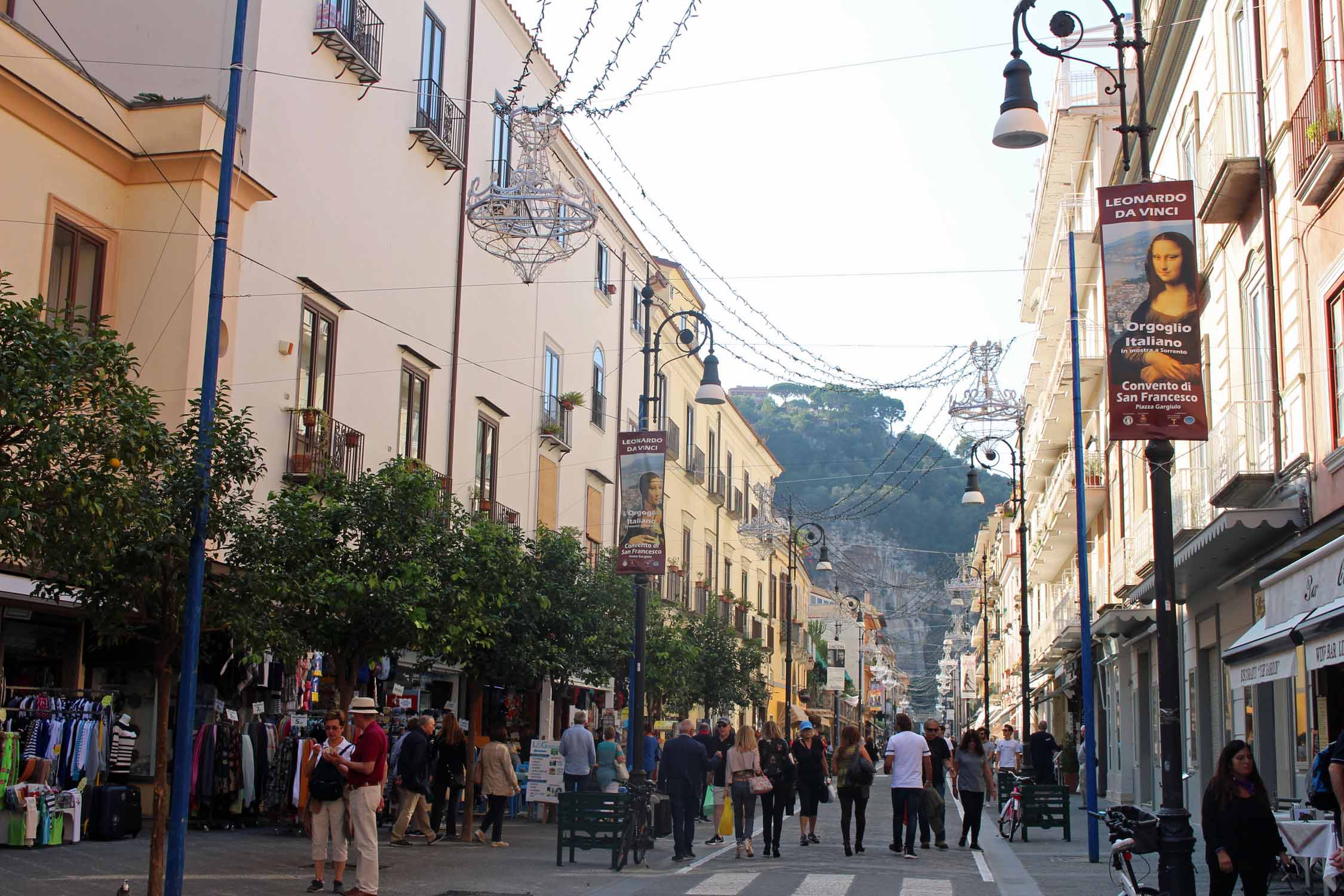 Sorrente, rue commerçante, Corso Italia