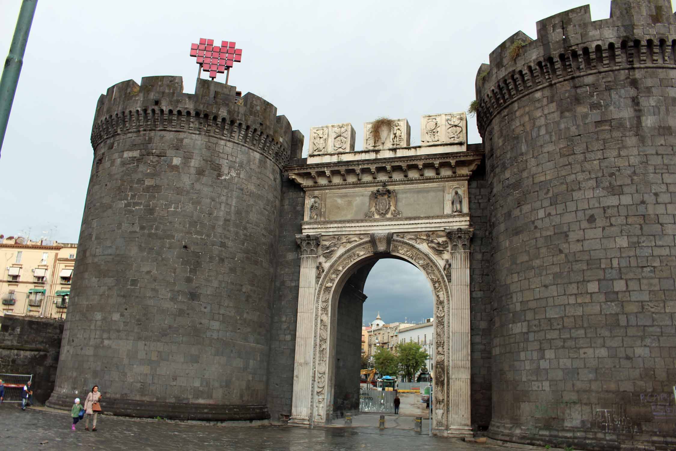 Naples, porte Capuana