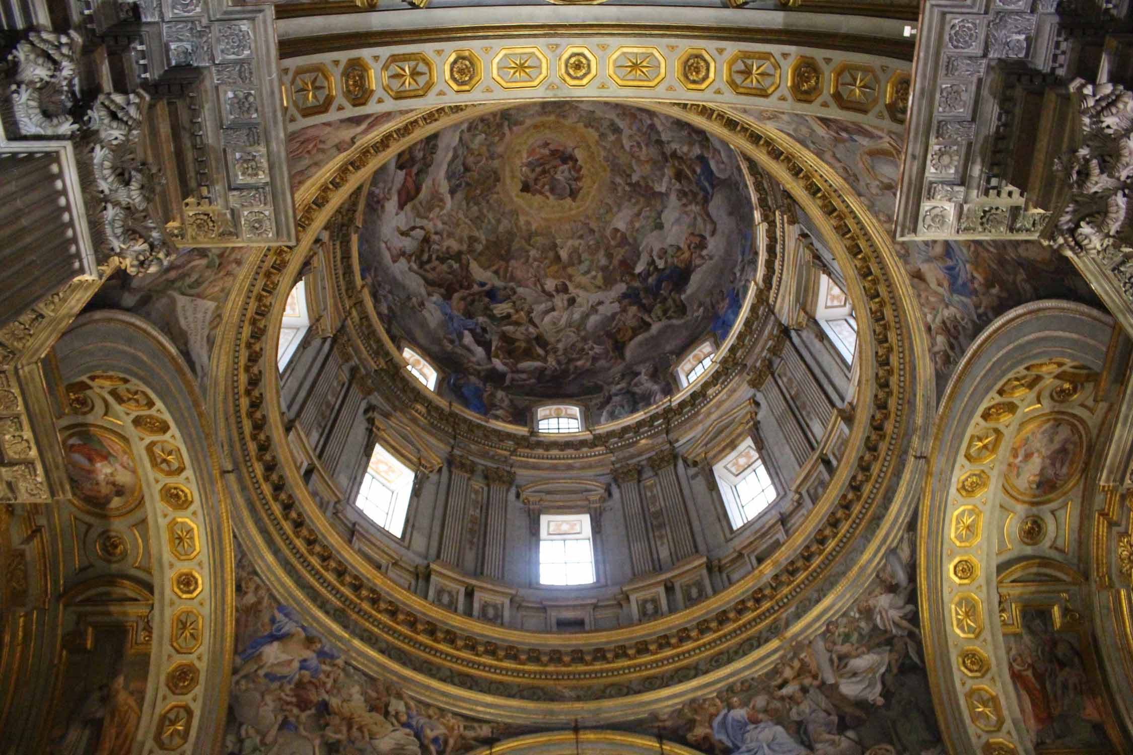 Naples, cathédrale de l'Assomption, dôme