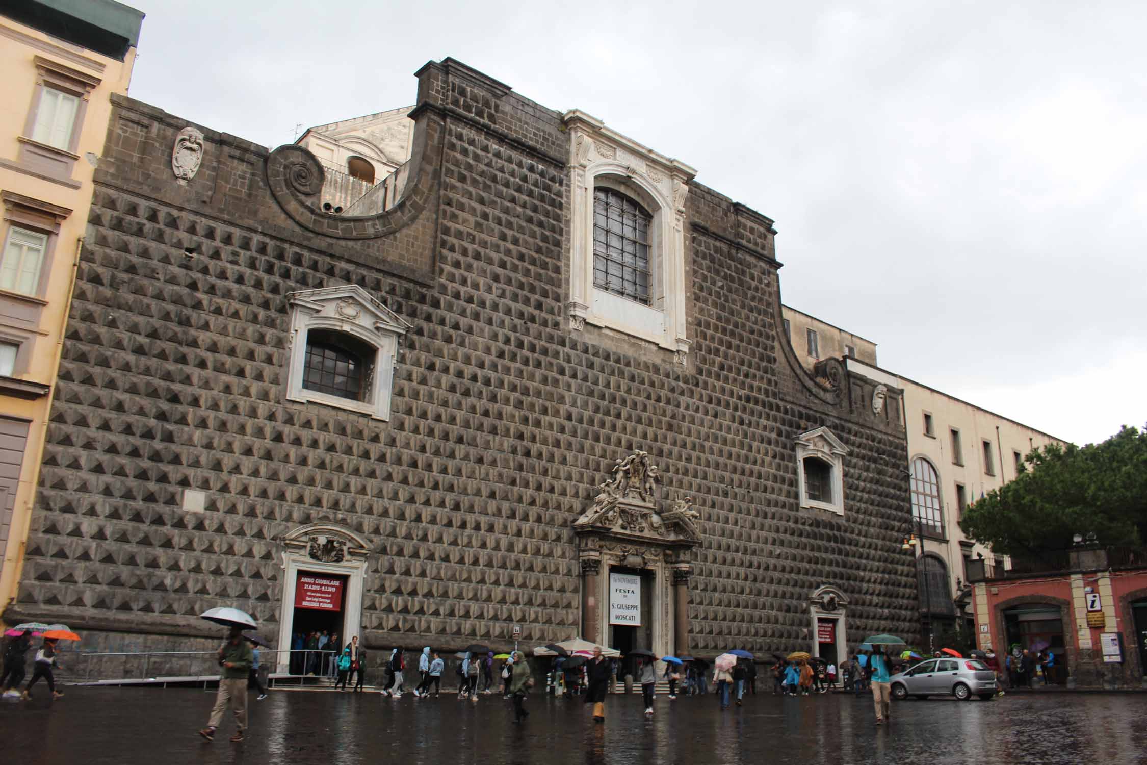 Naples, église de Gesù Nuovo
