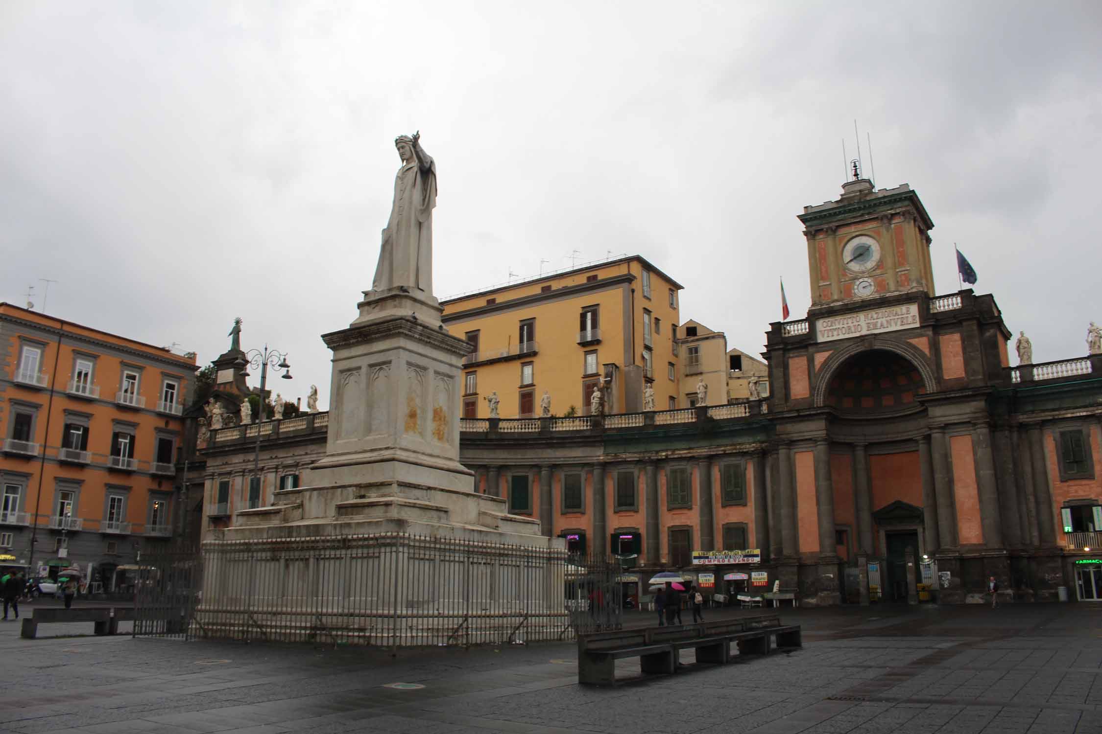 Naples, place Dante