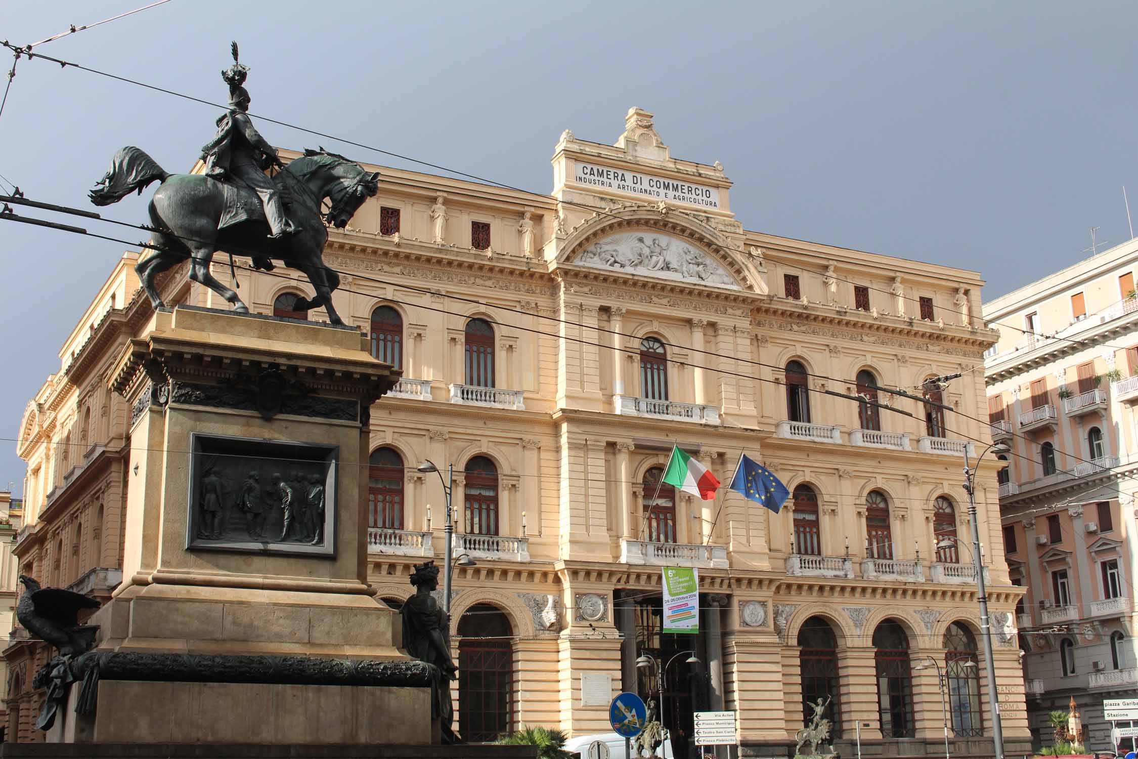 Naples, place Giovanni Bovio