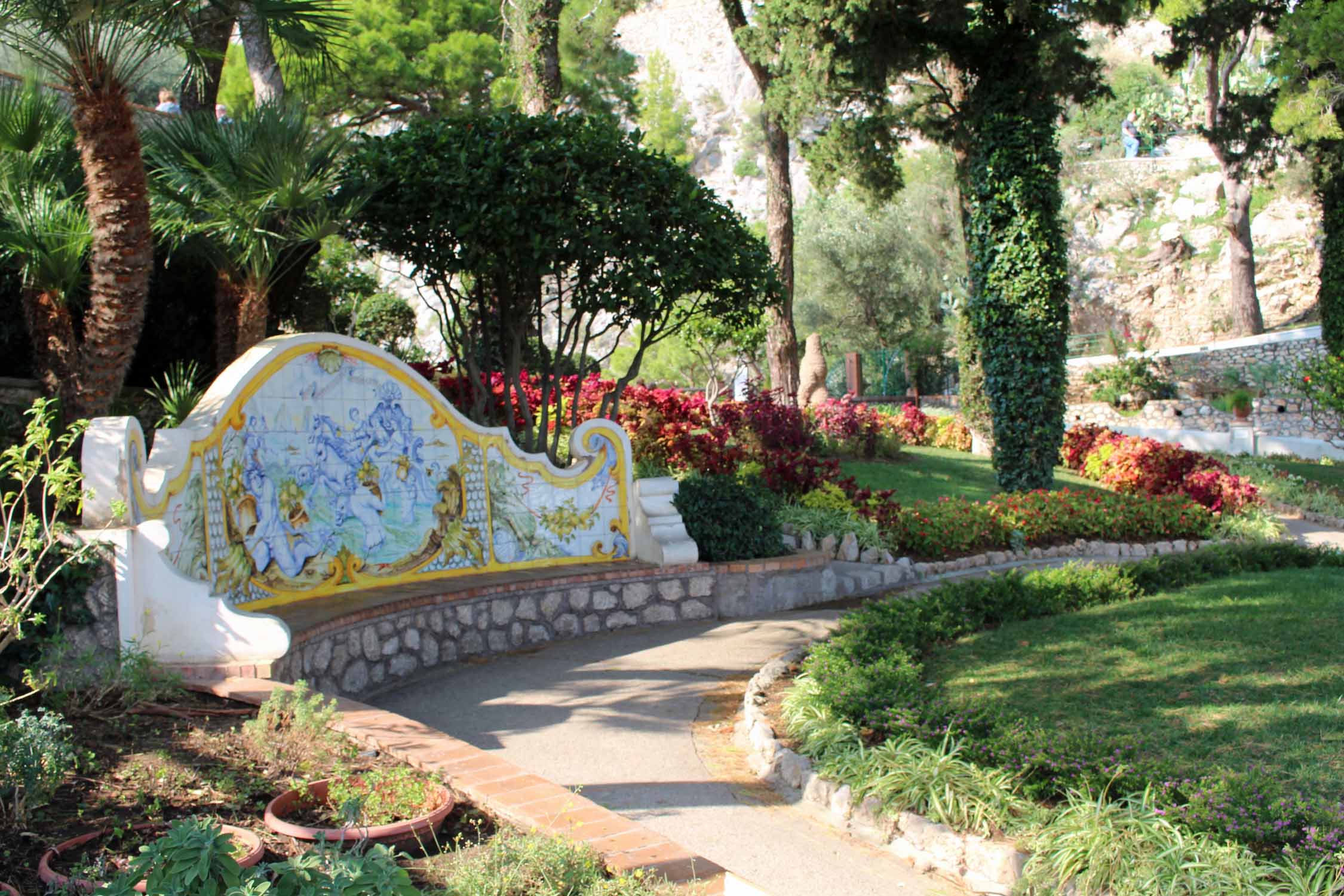 Capri, les jardins d'Auguste