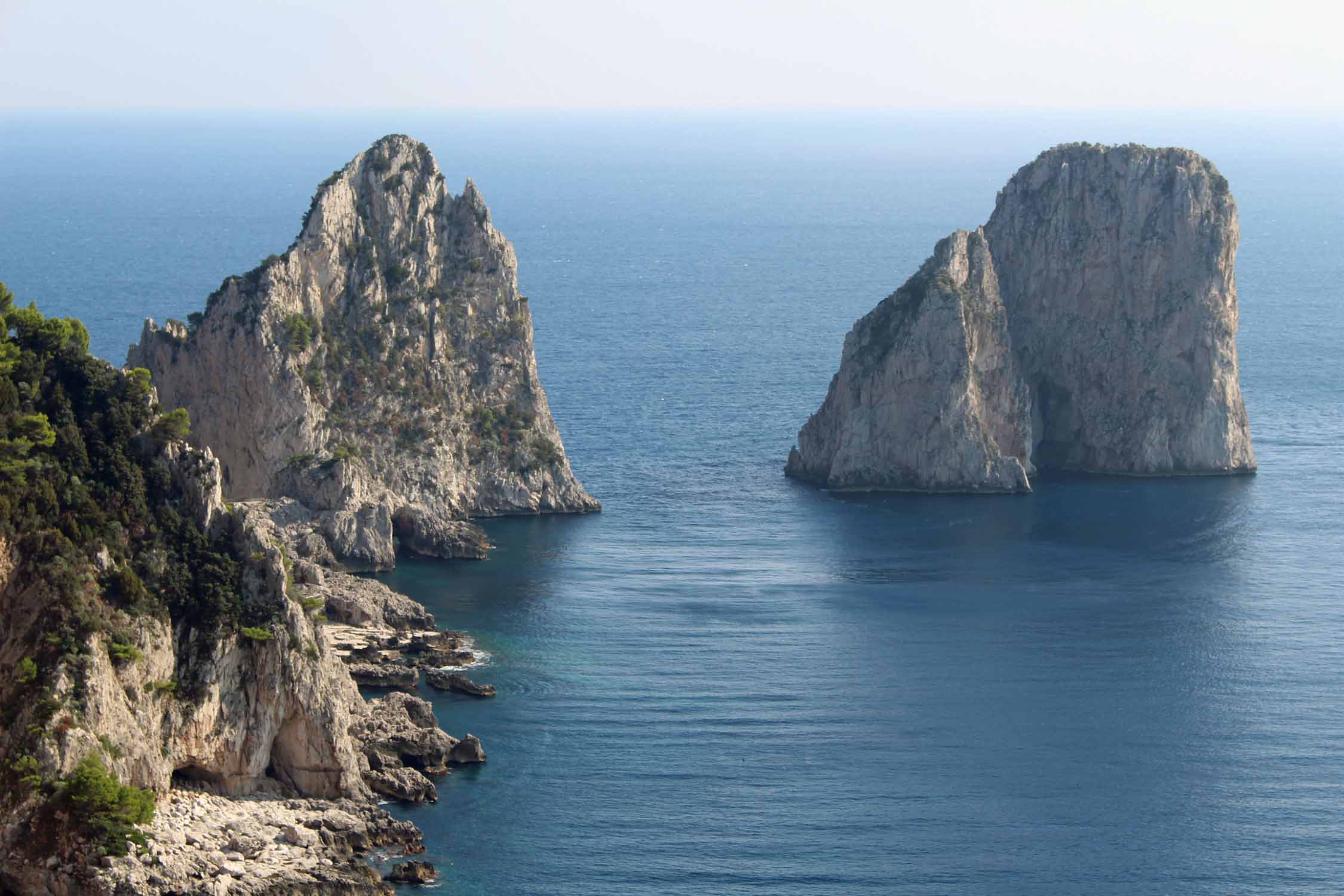 Capri, rochers Faraglioni