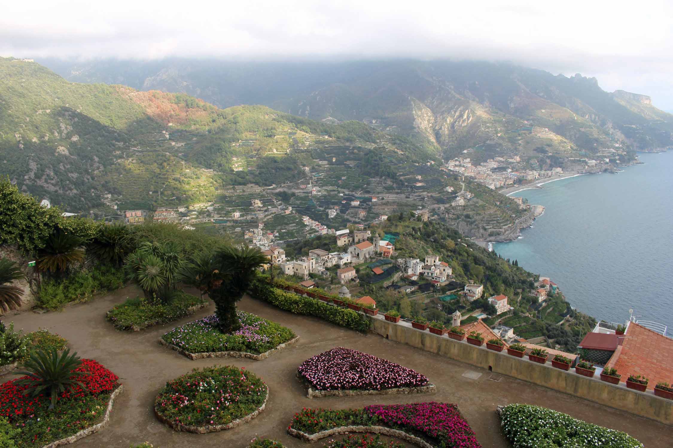 Ravello, villa Rufolo, jardins