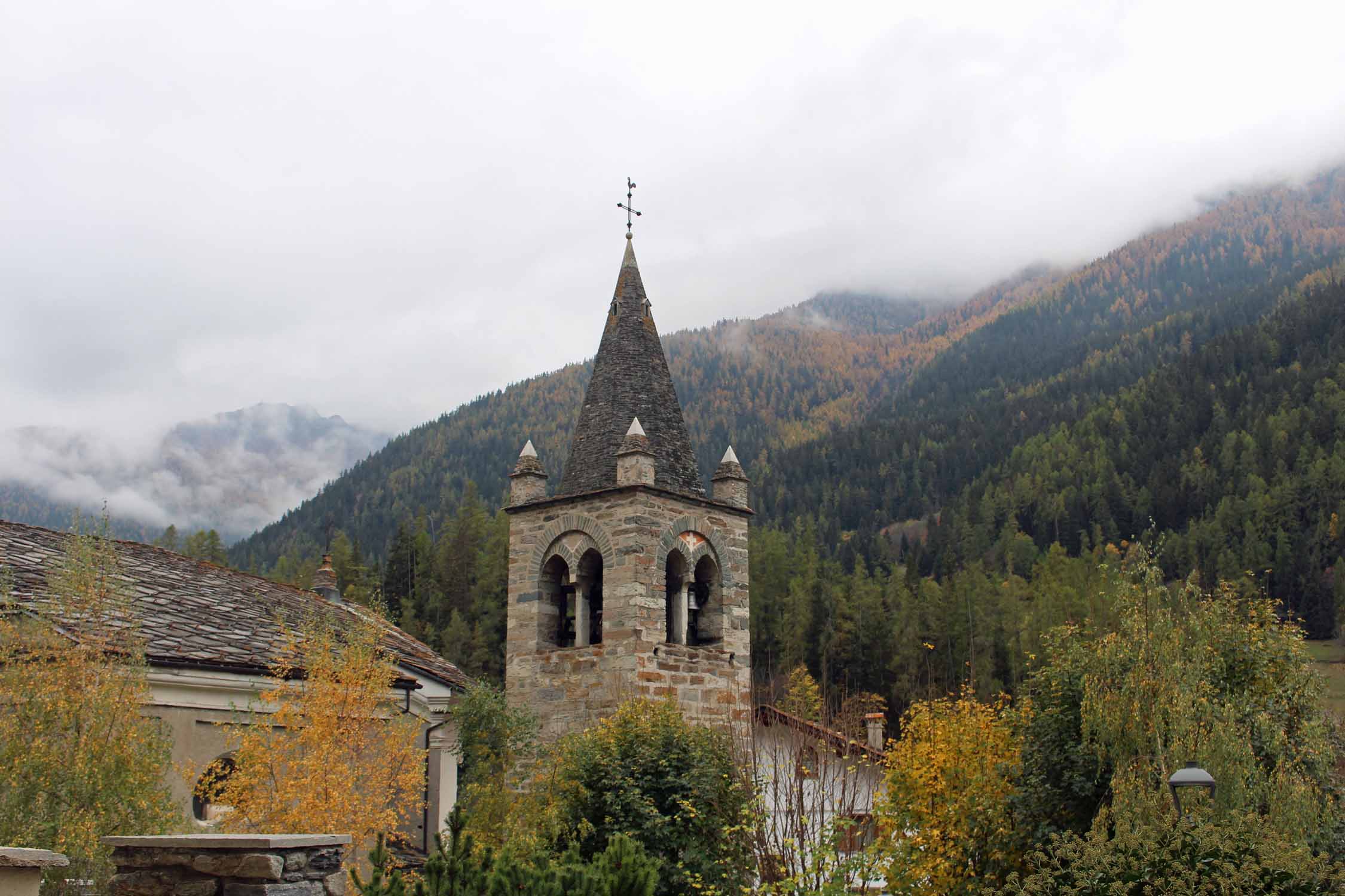 Val d'Aoste, Etroubles, paysage