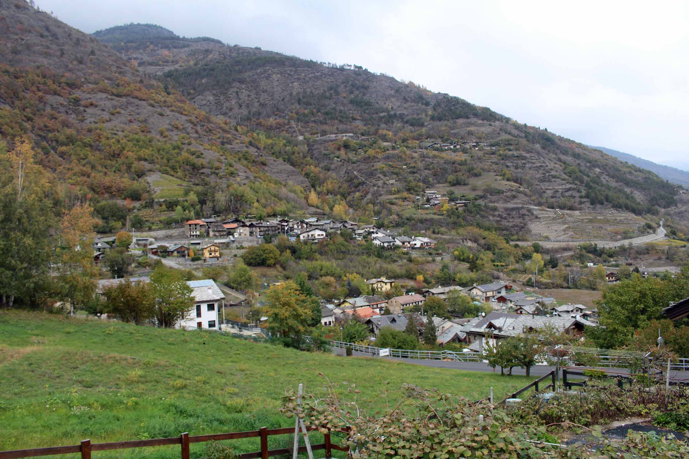 Val d'Aoste, Sarre, paysage