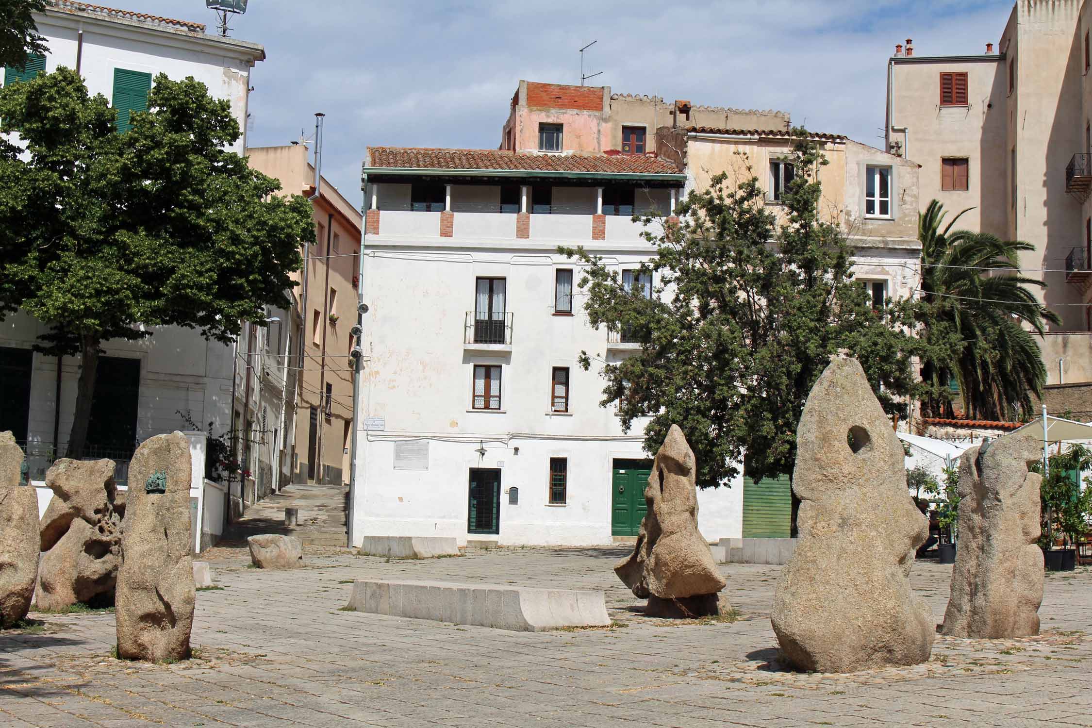 Nuoro, place Sebastiano Satta