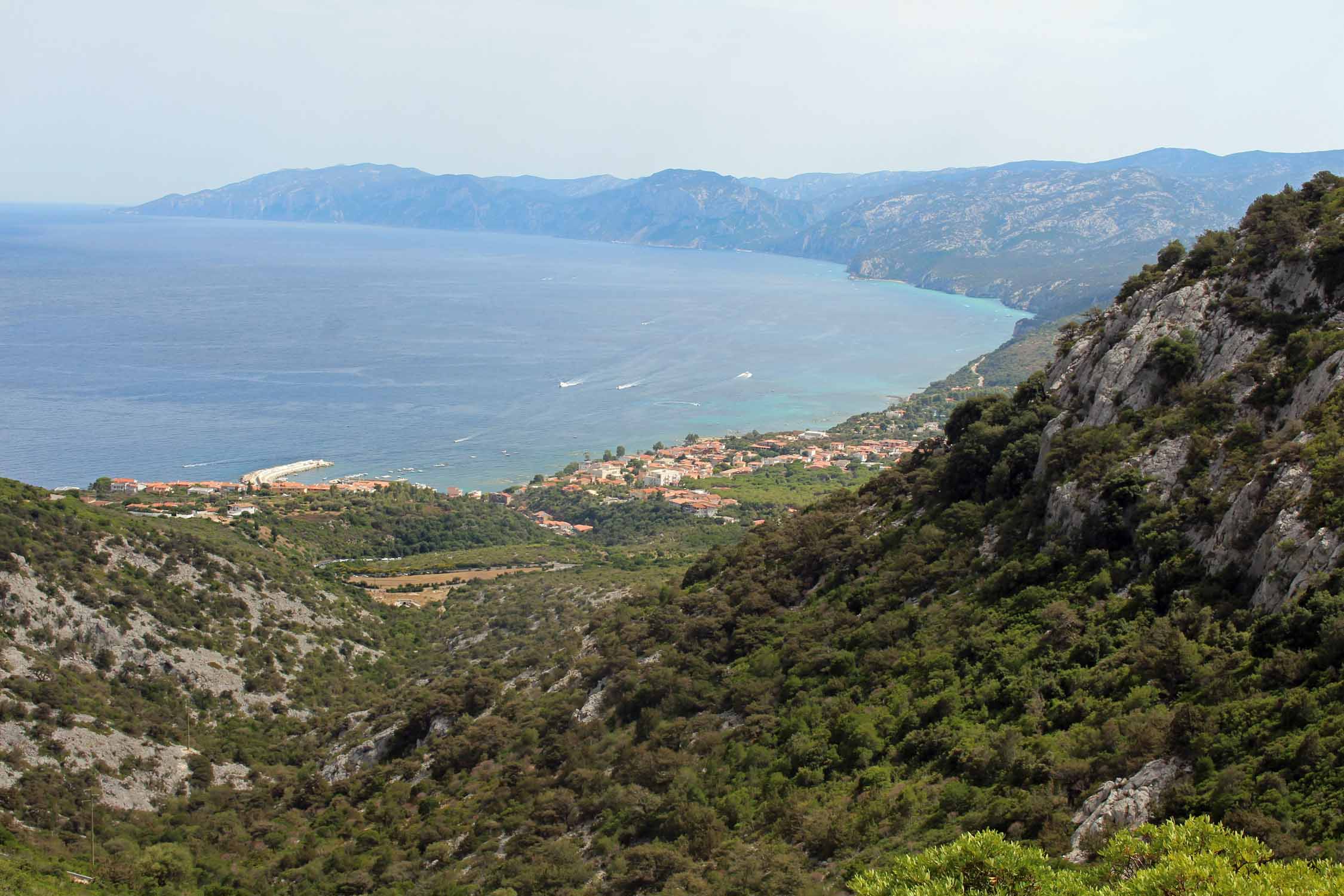 Cala Gonone, paysage