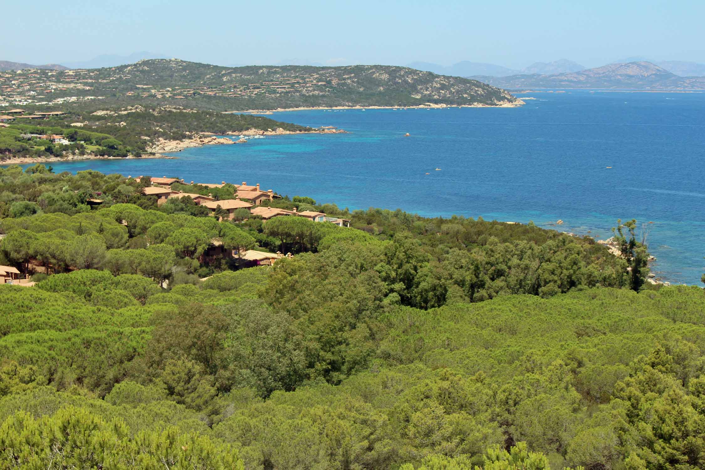 Sardaigne, cap Coda Cavallo, paysage