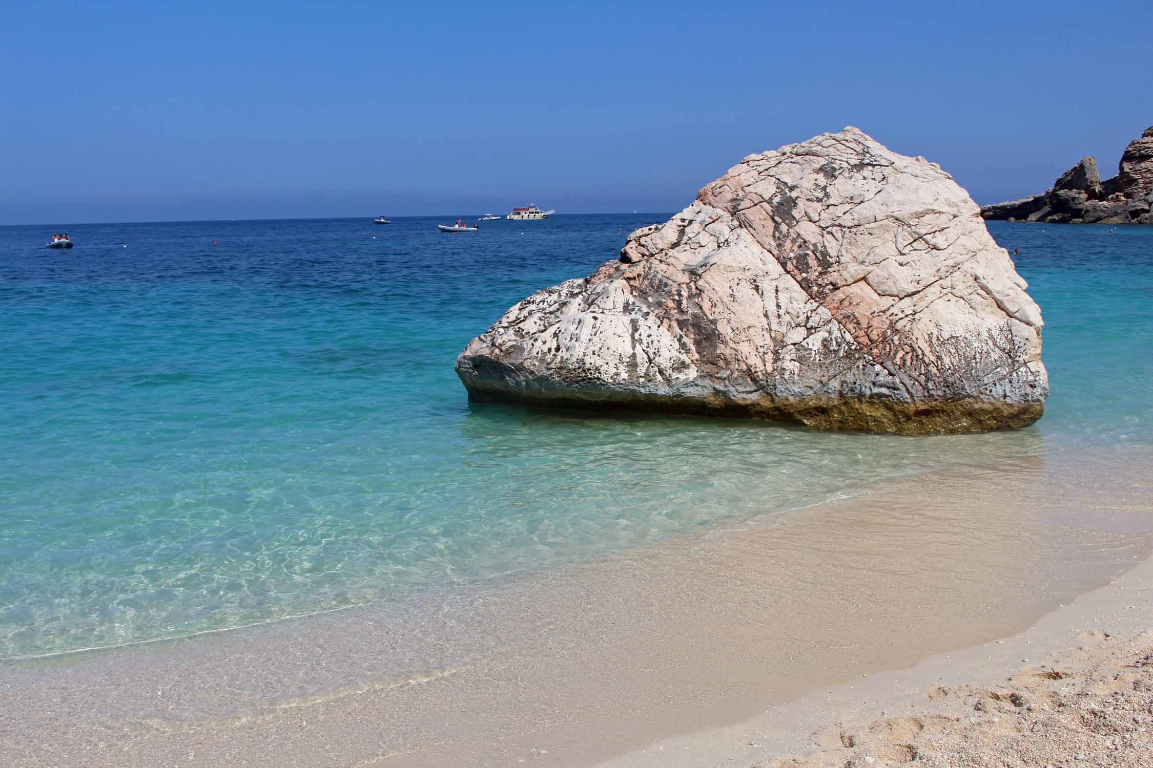 Sardaigne, Cala Mariolu, rocher