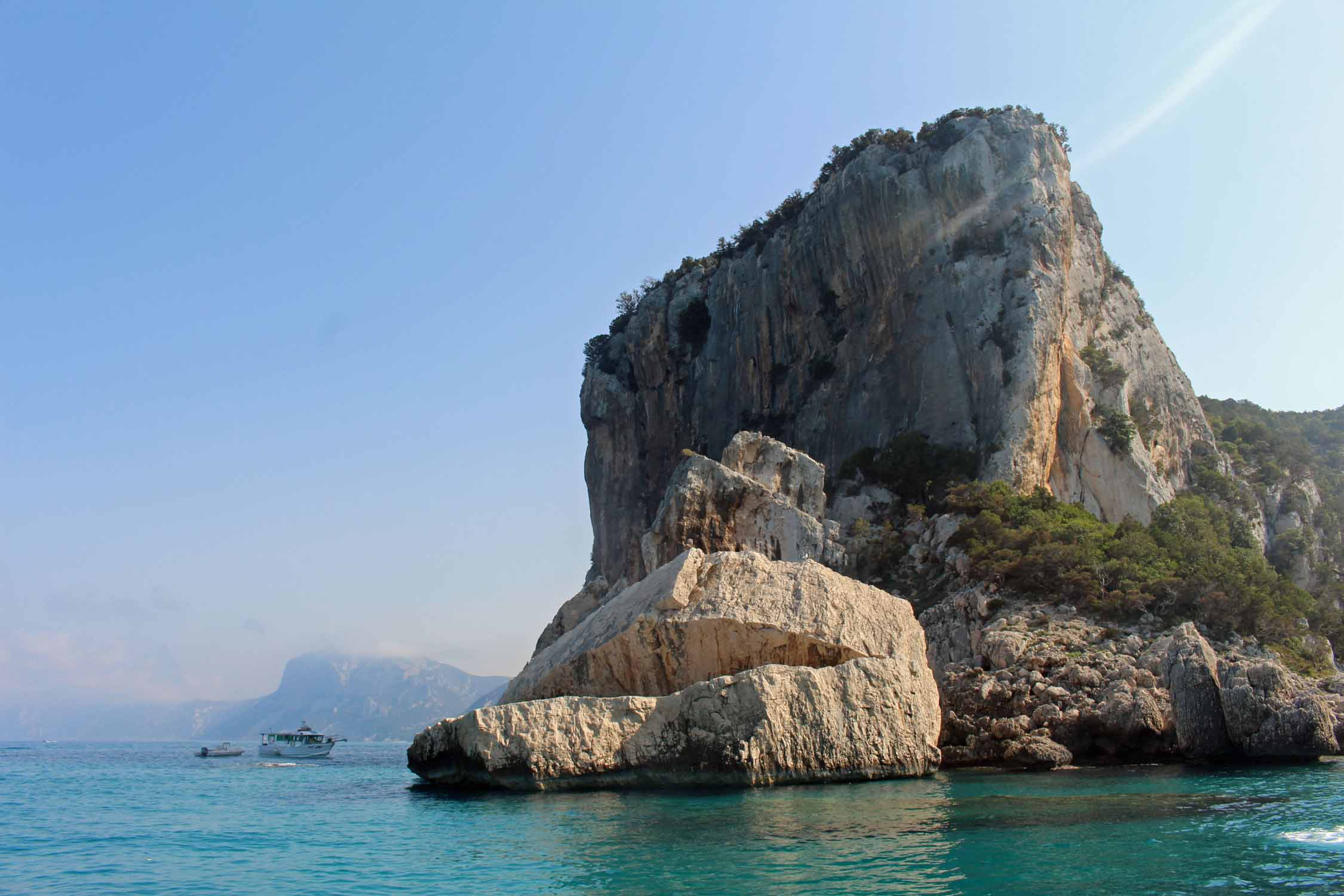 Cala Luna, paysage