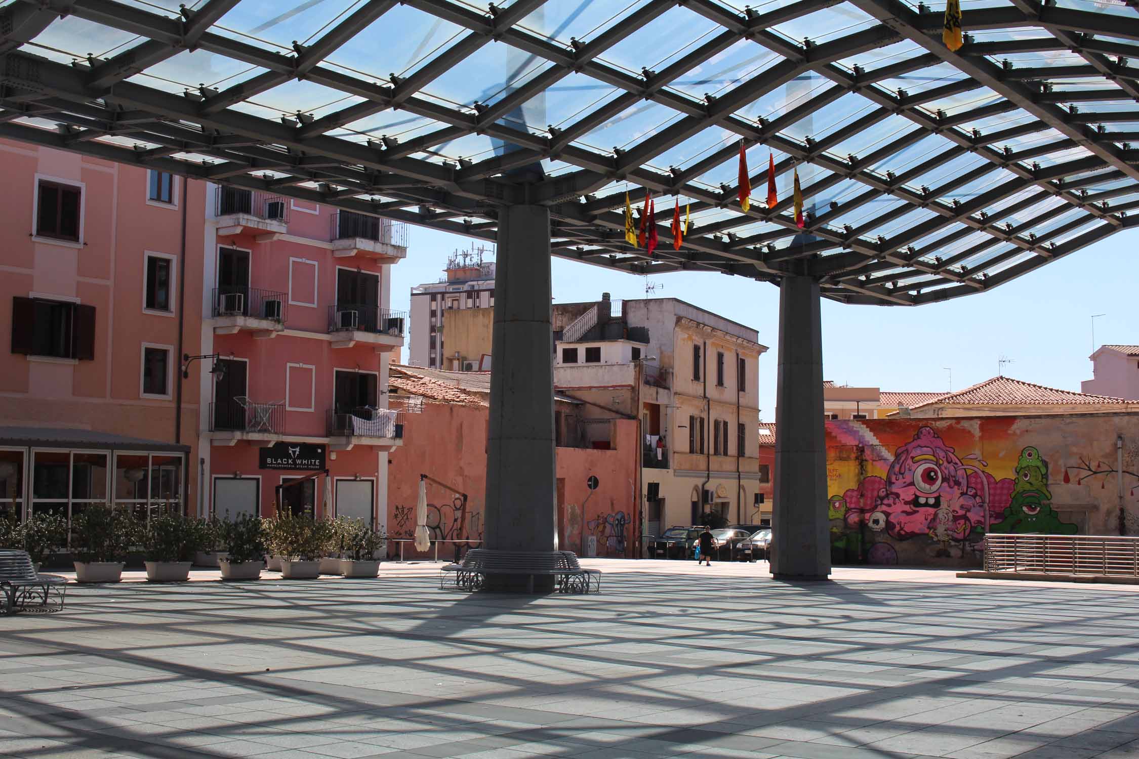 Olbia, place du marché