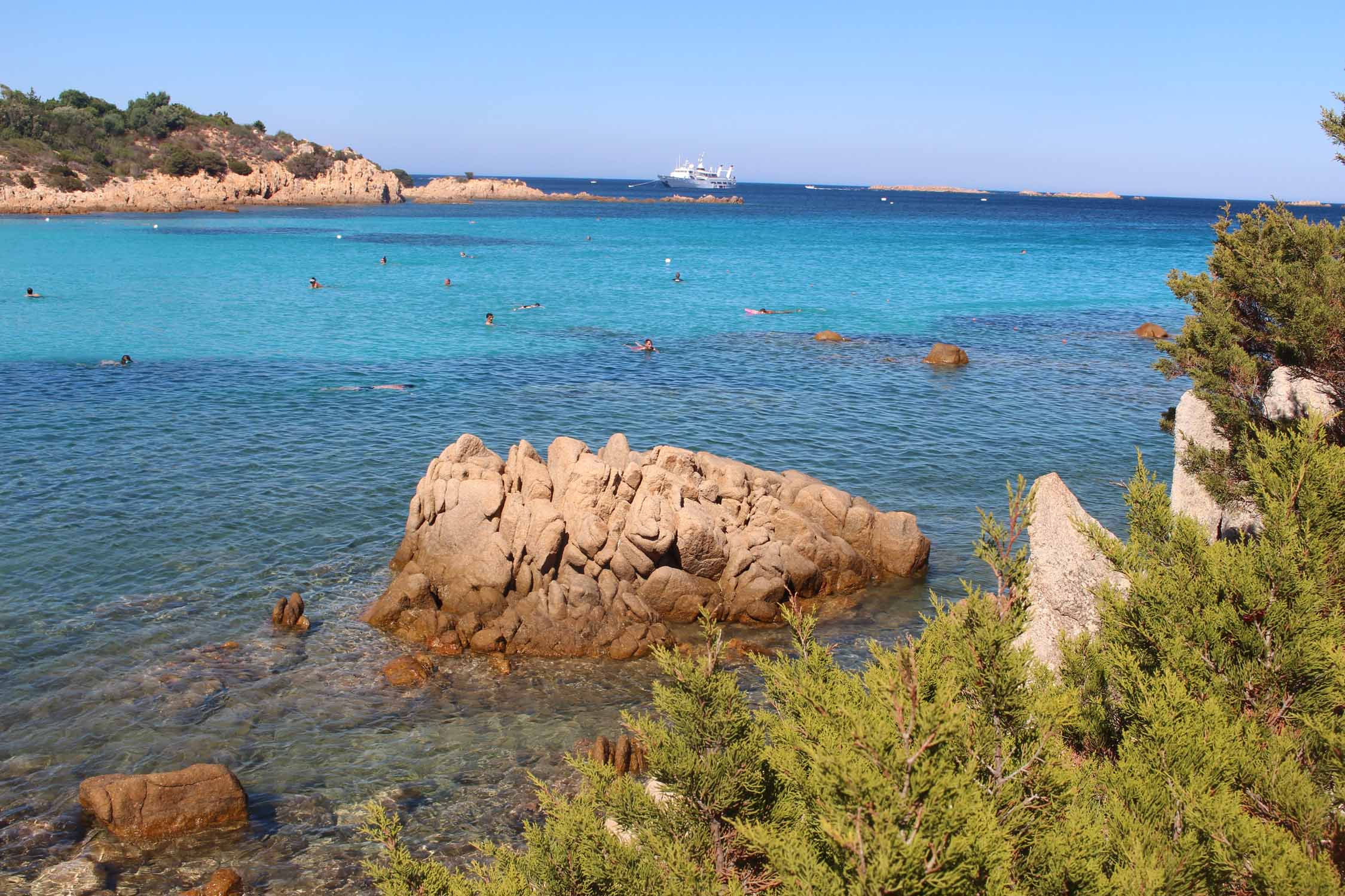 Plage du Prince, Sardaigne, paysage