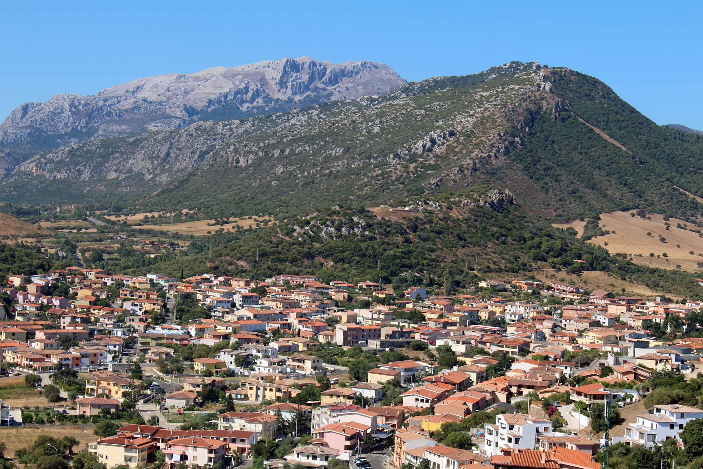 Posada, paysage, Sardaigne