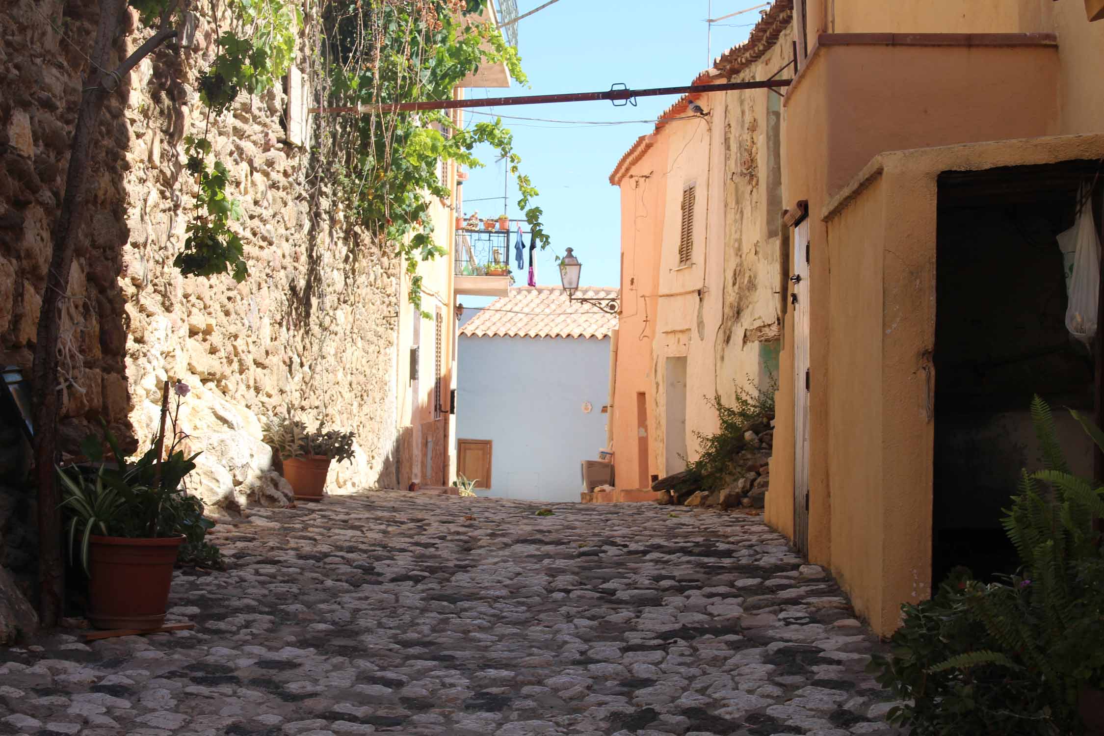 Posada, ruelle, Sardaigne