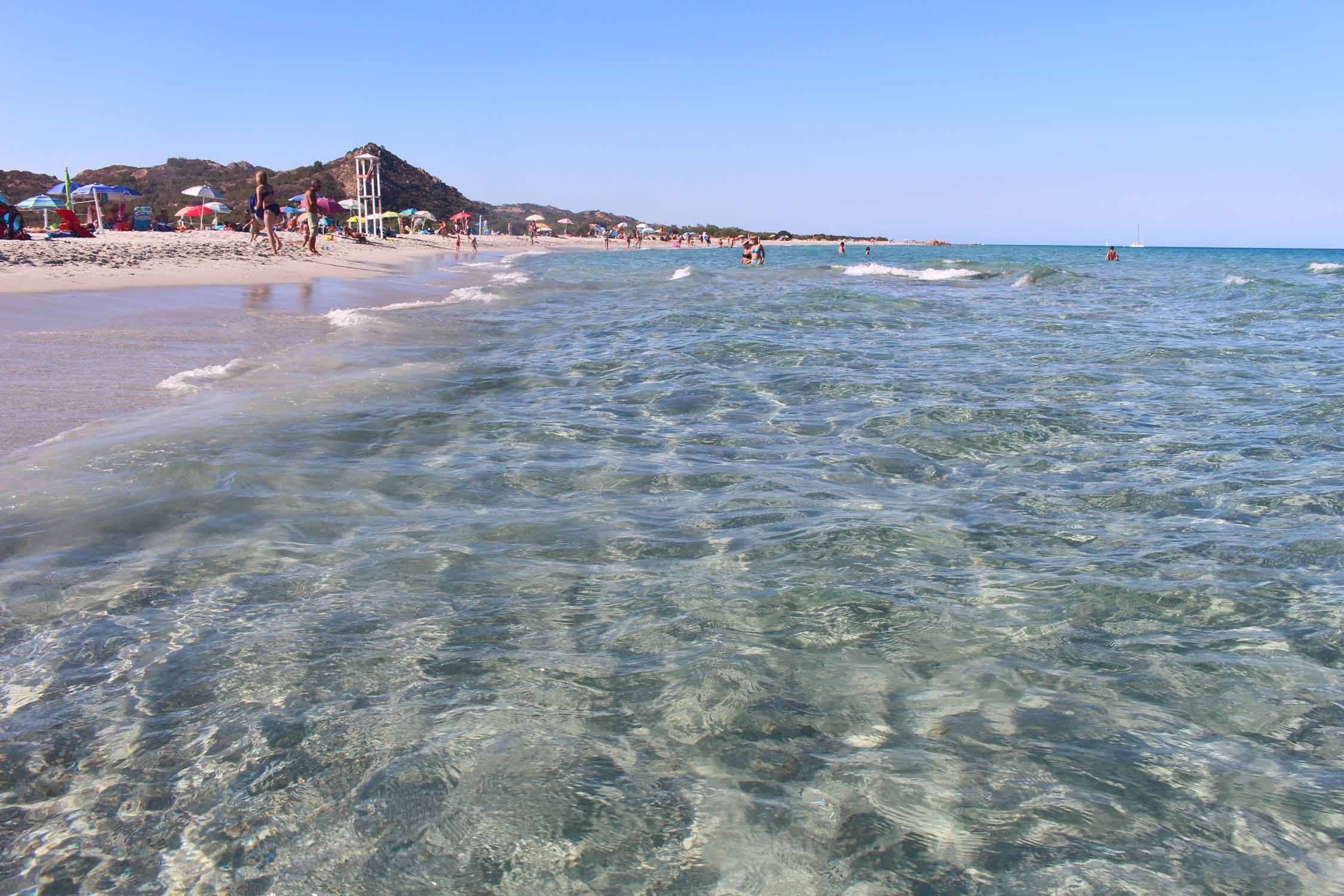 Sardaigne, plage de Berchida