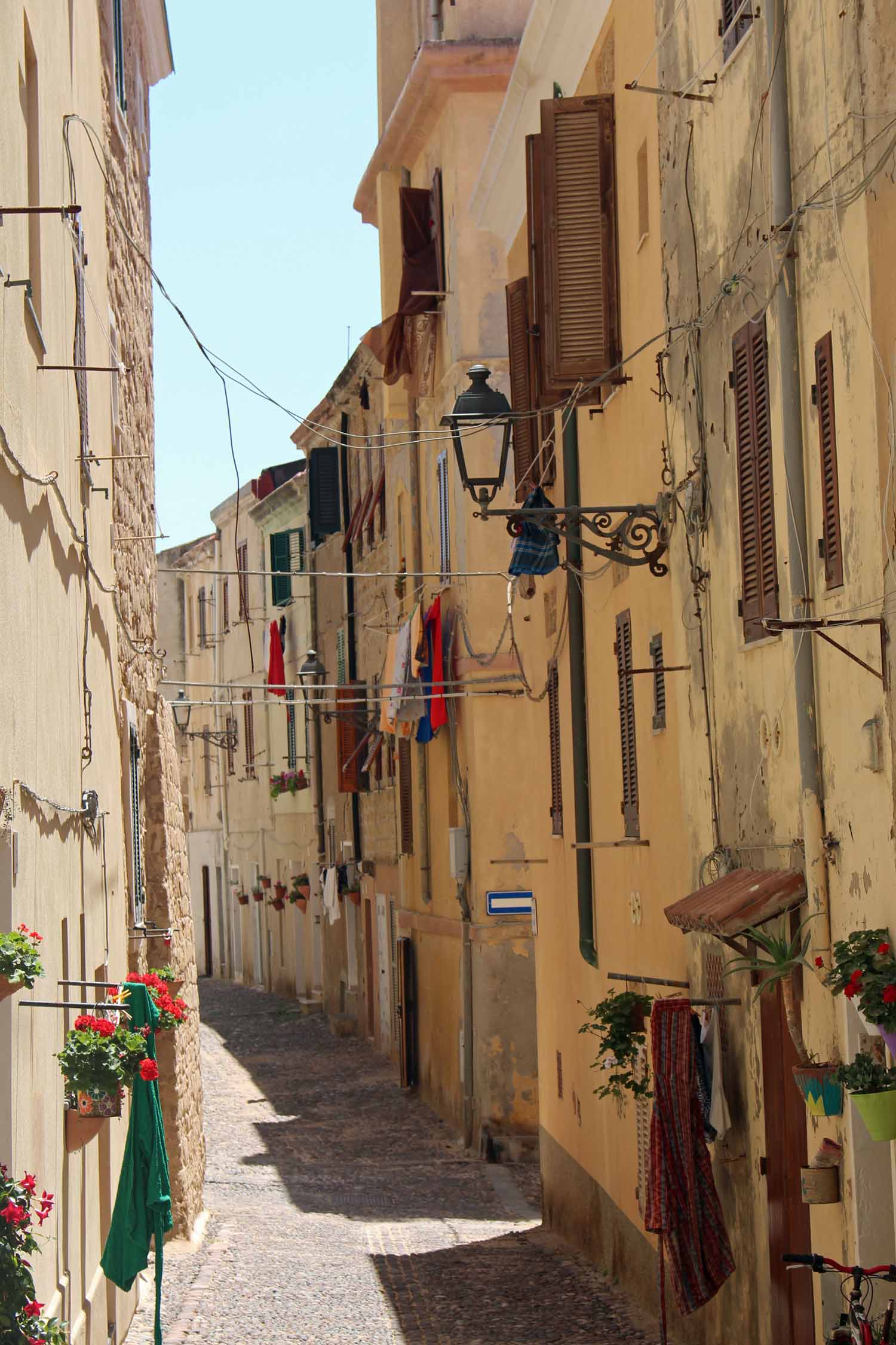 Alghero, Sardaigne, ruelle typique