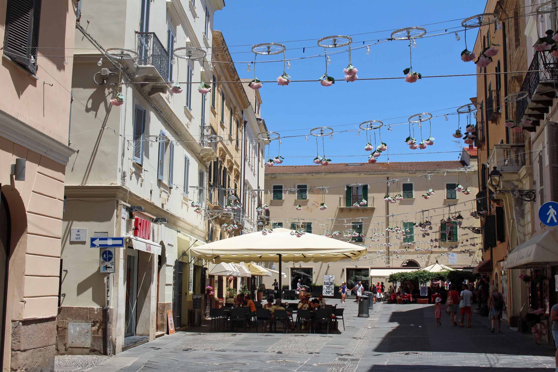 Alghero, place Civique