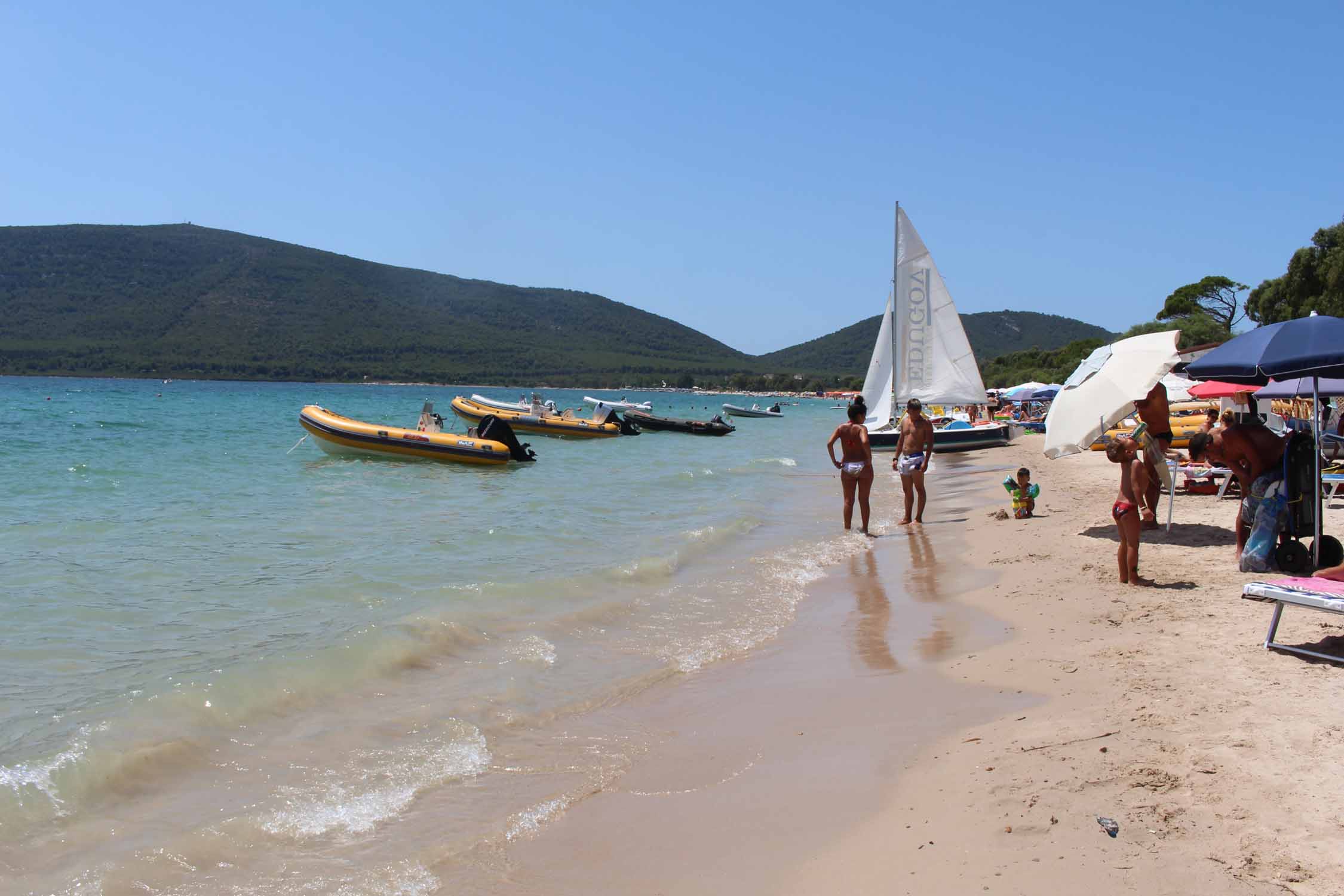 Alghero, plage de Lazzaretto