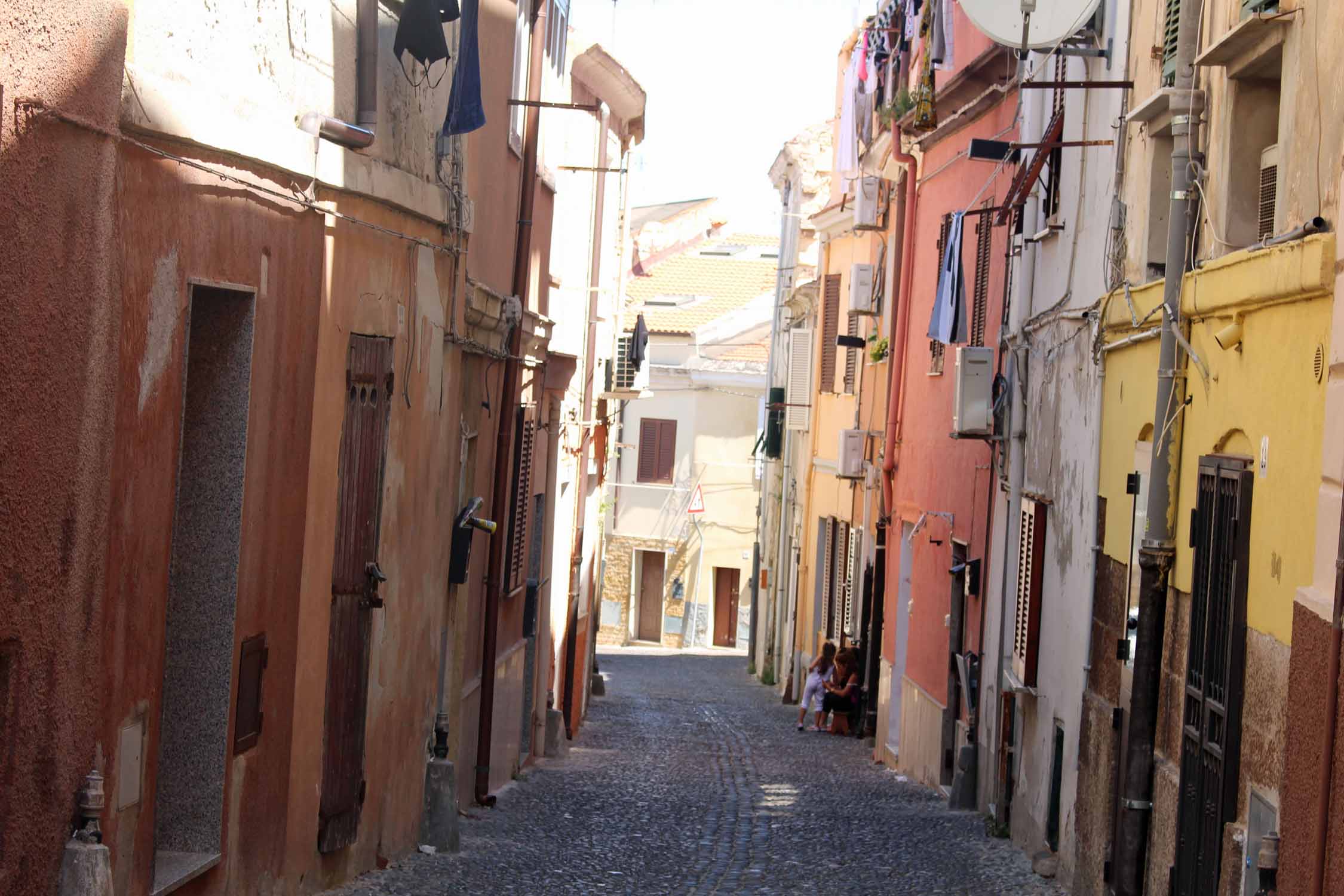 Sassari, rue typique