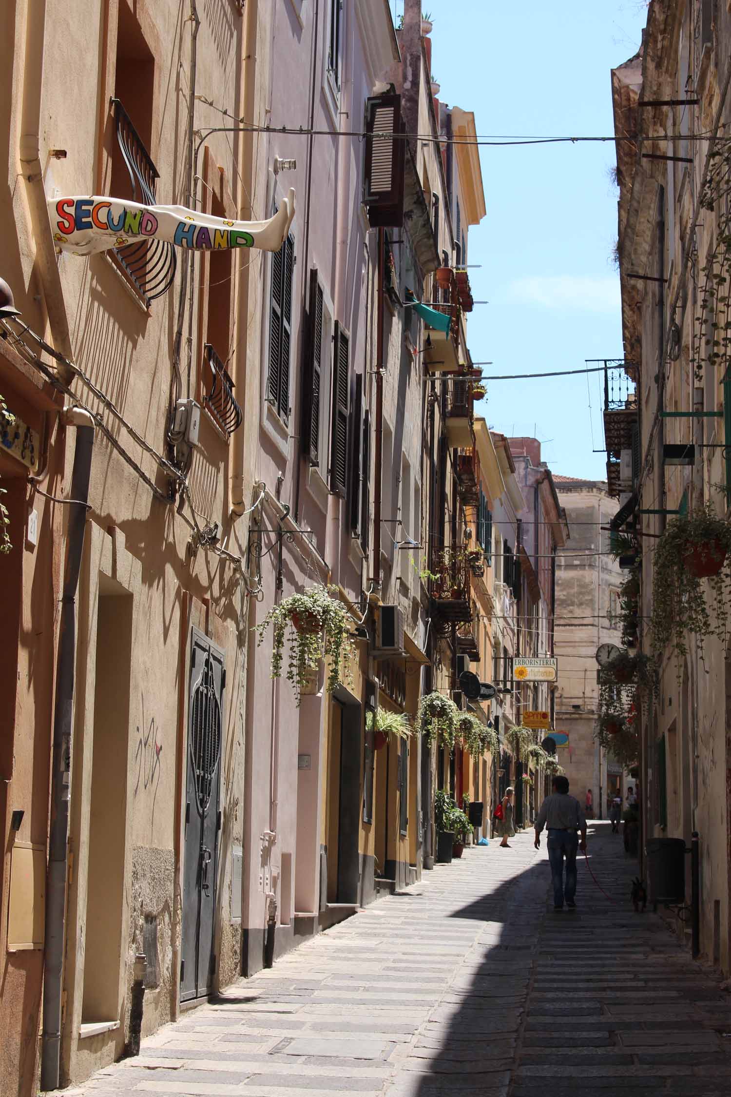 Sassari, Sardaigne, rue typique