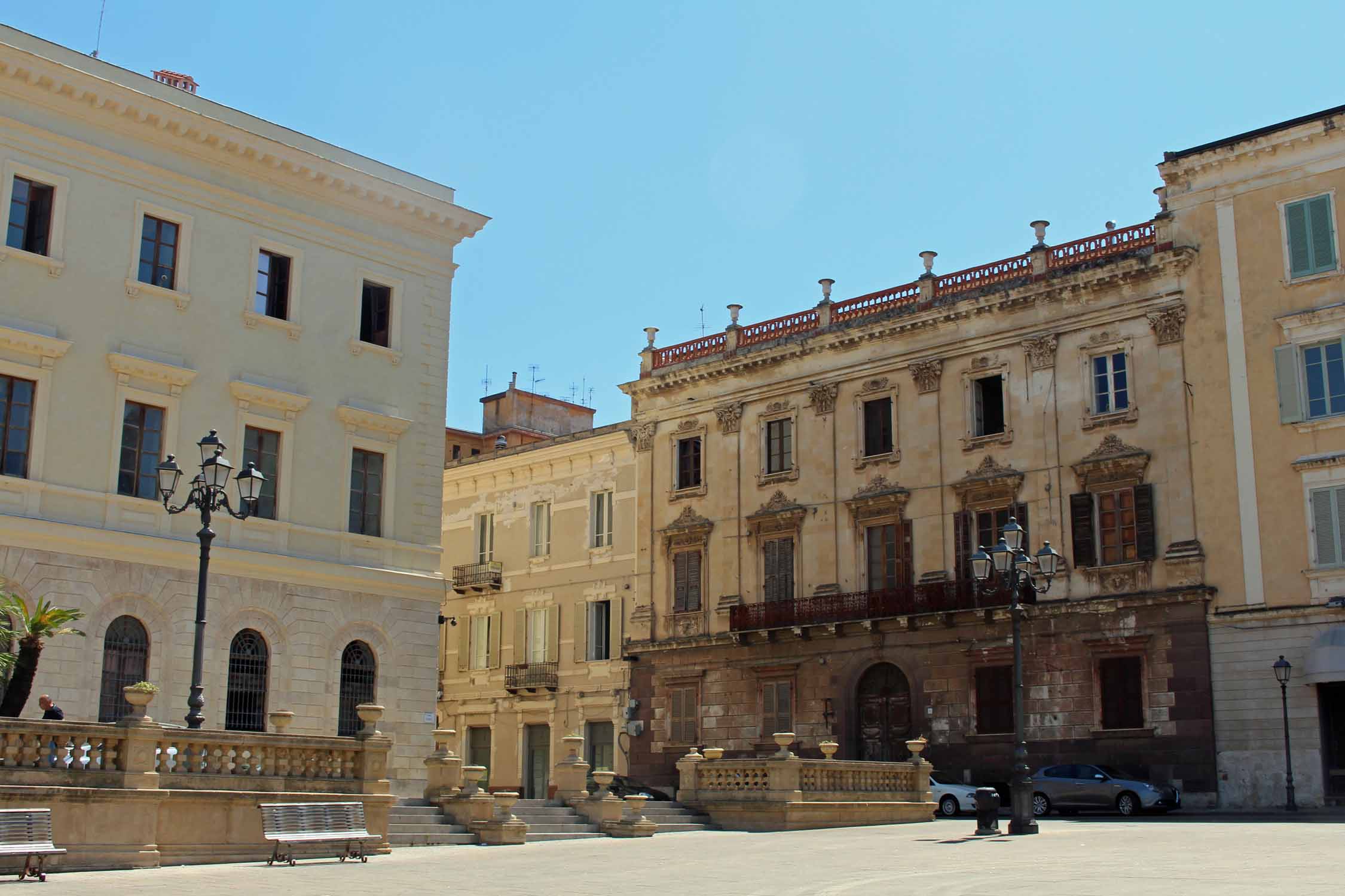 Sassari, place d'Italie