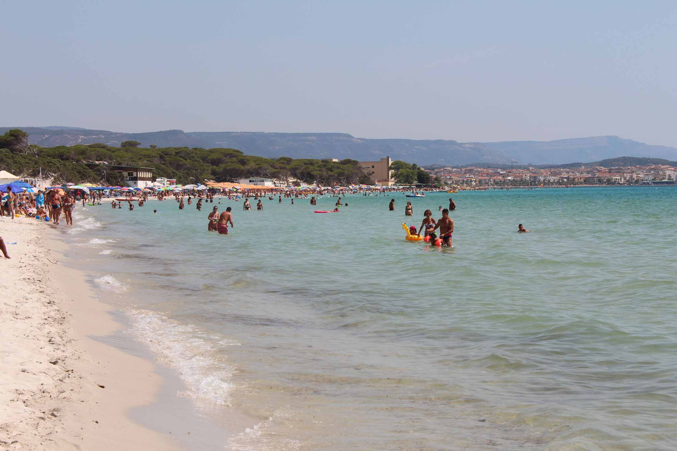 Sardaigne, plage de la Fertilia