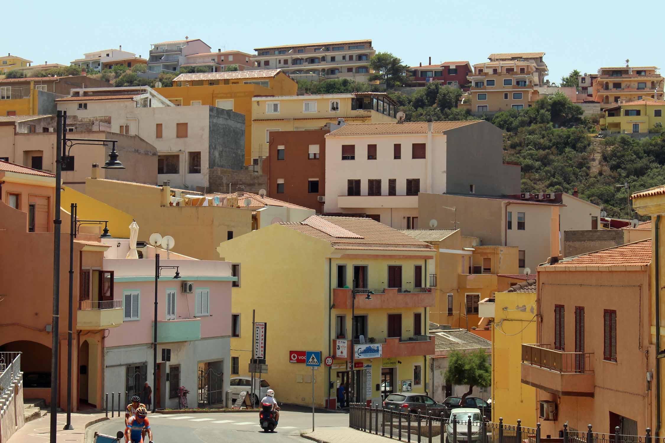 Sardaigne, Castelsardo, rue