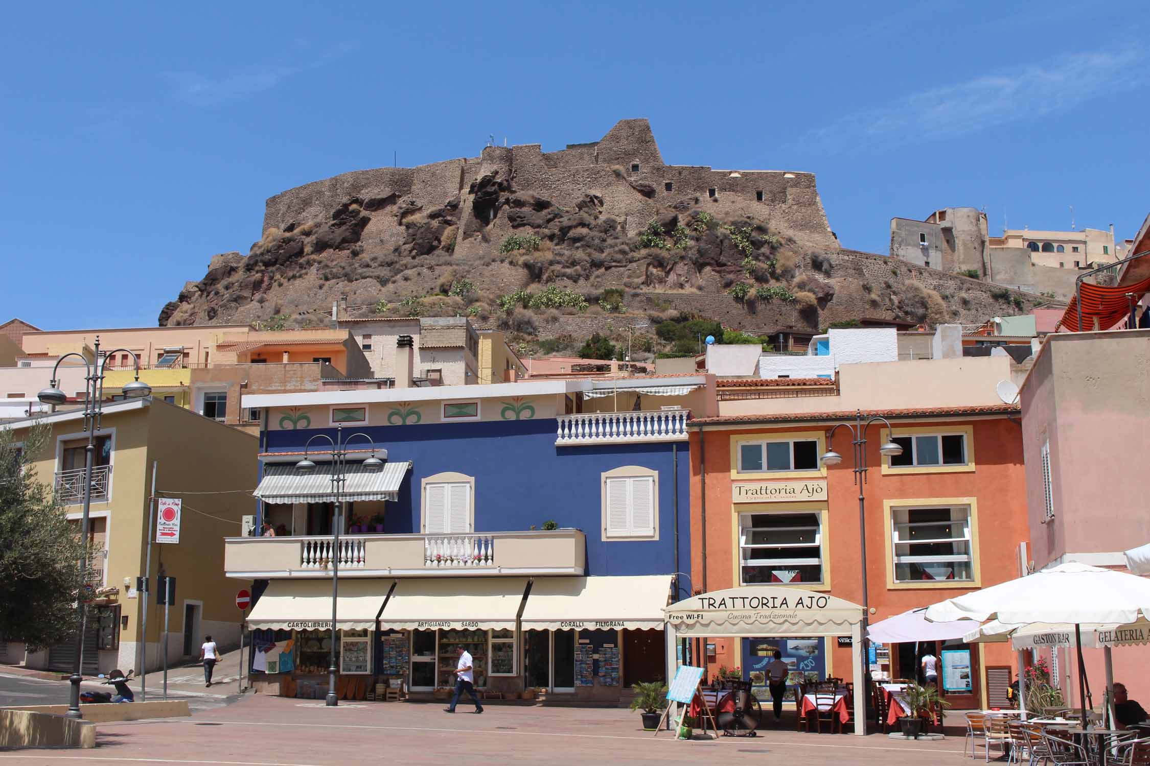 Sardaigne, Castelsardo, château